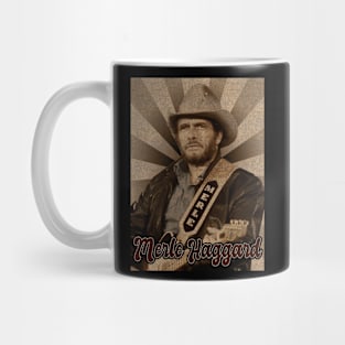 Vintage Classic Merle Haggard Mug